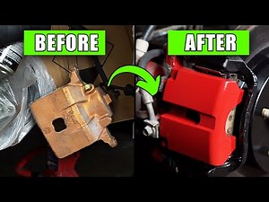 Stylish and Durable Brake Calipers with Dupli-Color® Caliper Paint [GARAGE BOSS]