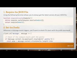 How to Edit a JSON File with JavaScript for Dynamic Discord Bot Prefixes