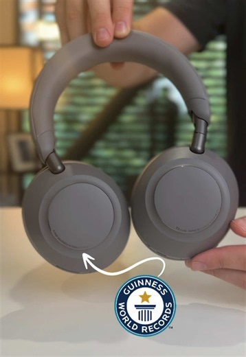I took a call with a power drill running right next to my head on the Anker soundcore Space 2 Pro, and the person on the other end only heard my voice 🤯 The @ankeruk Space 2 Pro hold the Guinness World Record for call clarity in noisy environments, thanks to the Thus™ AI chip that separates your voice from the chaos around you 🎙️ It features: - Thus™ AI Chip for record-breaking call clarity 🏆 - Adaptive Noise Cancelling for deep focus 🔇 - Hi-Res Audio for immersive listening 🎧 - 5 Min Charg