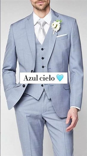 Colores en tendencia para trajes de novio 2026