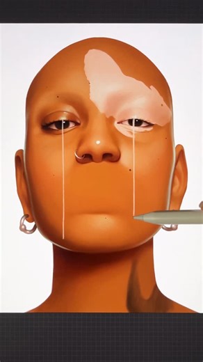 Mariia Akatieva ♡₊˚ 🦢 digital artist on Instagram: "Geometry tutorial 🫩 ✦ 7 h 40 min in procreate ✦ my brush set, detailed drawing tutorials and full speedpaints of my arts u can find in my pinned highlights: @akatievart ♡₊˚ commissions are open 💌 cooperation in direct #howtodraw #mouthdrawing #lipstutorial #digitalart #procreatetips"