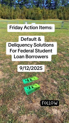 Federal Student Loan Defaukt & Deliquency Options. it Is Individual For Each Borrower and getting knowledgeable help can Save you from Costly errors!! #default #delinquency #atudentloanforgiveness #studentloandefault #usdeptofeducation
