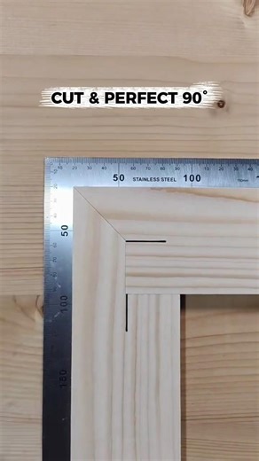 Genius Woodworking Hack for Perfect 90° Angles