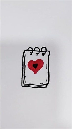 Cute Love Notes Drawing 💌🩷Tiny Love Notes With Cute Doodles Vibes #drawing #cutedrawing #doodles