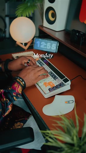 Productivity isn’t a mood, it’s a decision you make daily. Most of what powers this desk came from @LaptopSpaceNG #workspace #productivity #keyboard #mouse #2026 @Protoarc @Aula