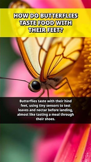Butterflies Taste With Their Feet?