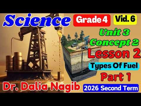 ساينس رابعه ابتدائى ترم ثانى 𝐒𝐜𝐢𝐞𝐧𝐜𝐞 𝐆𝐫𝐚𝐝𝐞 𝟒 𝐔𝐧𝐢𝐭 𝟑 𝐂𝐨𝐧𝐜𝐞𝐩𝐭 2 𝐋𝐞𝐬𝐬𝐨𝐧 2 Part 1