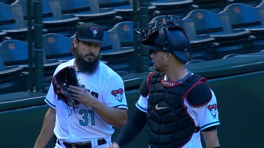 Caleb Smith strikes out two