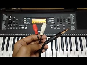 How To Connect Keyboard With Home Theater ।। Yamaha psr-e363 ।। Melody Kingdom of Akshat ।।
