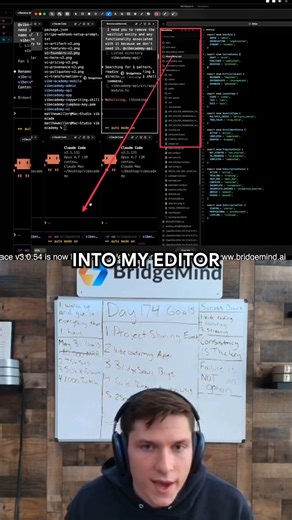 I launched two deep dive agents to instantly build a new drag and drop feature for Bridge space.