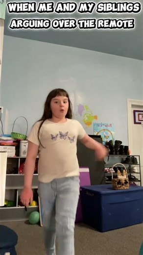 When me and my siblings argue over the remote