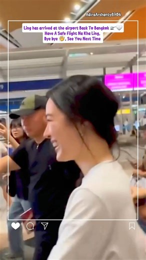 I was distracted by her bright and happy smile, thanks you JKR💜 and thanks you Malaysian🤍💫 #lingorm