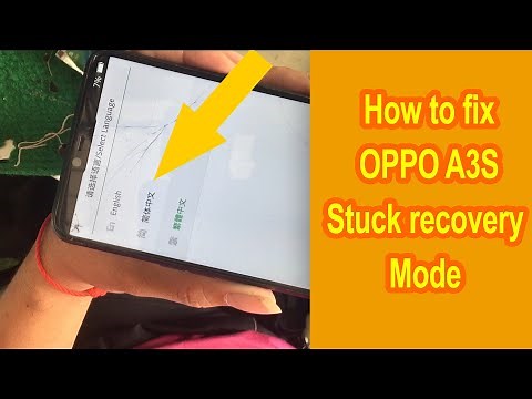 How to fix Oppo A3S Stuck Recovery Mode