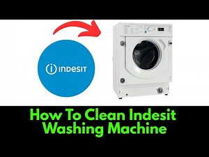 how to clean indesit washing machine