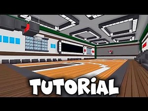 How To Build a Basketball Court In Minecraft! (Timelapse)