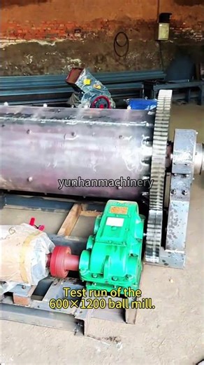 Mini Continuous Ore Processing Ball Mill#ballmill #miniballmill #goldmining #grindingmachine