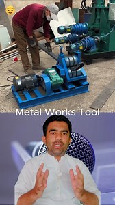 Metal Pipe and Rod Bending Machine! #bendingmachine #metalpipe #metalworks #reelschallenge #shortsreels | Saraiki Mazaa