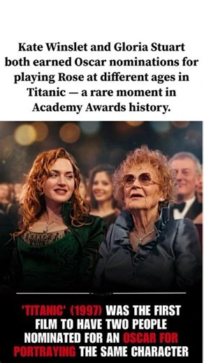 Titanic Made Oscar History With One Character 🎬 #Titanic #Rose #Oscars #OscarAward #AcademyAward