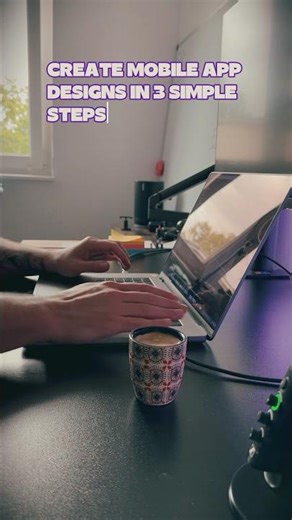 Create Mobile Apps screen in three simple steps. Spend minutes not hours #indiedev #mobileapps