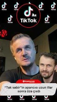 “Tək səbir”in aparıcısı olmuş Həsən Əliyev uzun müddət sonra üzə çıxıb