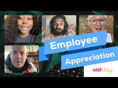 Employee Appreciation Day Video Example (Real Team Messages) | VidDay