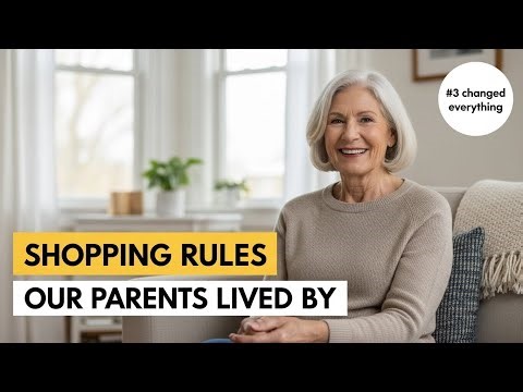 8 Shopping Rules Our Parents Followed That Prevented Clutter Naturally