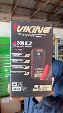 Harbor Freight Tools Viking 2000 Amp Jump Starter And Power Bank Unboxing ! #tools #automobile