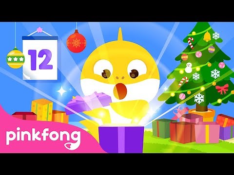 12 Days of Christmas 🎄| Baby Shark Pinkfong Carols | Christmas Songs for Kids | Baby Shark Songs