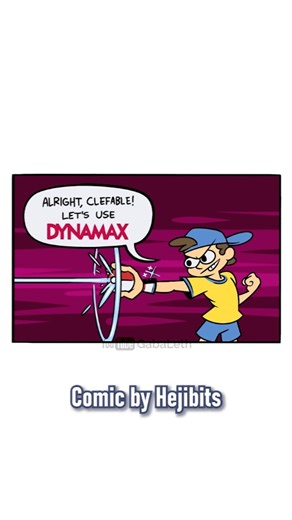 Gaba Leth | The ultimate Dynamax strategy (before we knew how it worked) Comic by @hejibits Trainer voiced by Electricstar #pokemon #comicdub #dynamax | Instagram