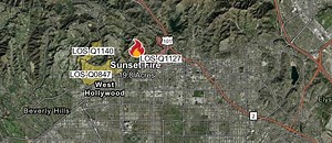 With homes evacuated, ‘quiet’ in Hollywood Hills: Reporter