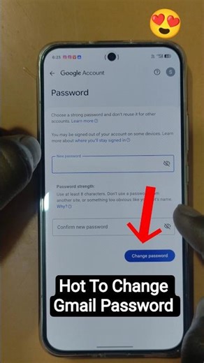Gmail Ka Password Kaise Change Kare 🤩 100% Working Trick