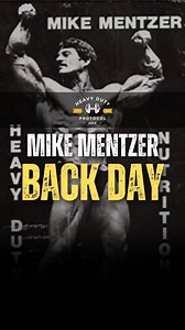 210K views · 1.6K reactions | Get Mike Mentzer’s Heavy Duty Training Manual in our bio  Mike Mentzer: Back Workout #gym #heavyduty #mikementzer #weightloss #musclegrowth #heavydutytraining | Heavy Duty Protocol | Facebook