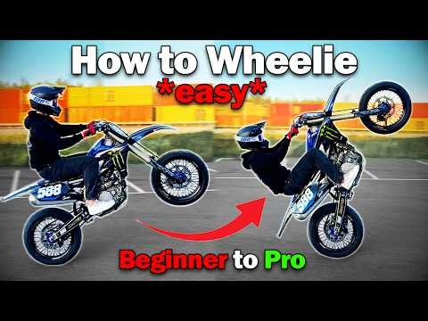 How To Wheelie ANY Bike! (The EASY Way)