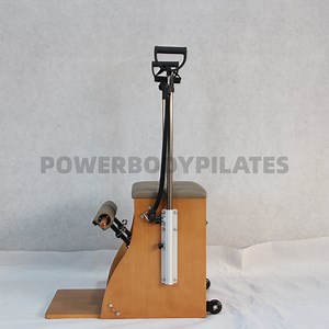 Pilates Split-Pedal Stability Wooden Chair for Trainer Equipment