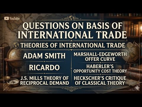 Questions on International Economics - Part 1