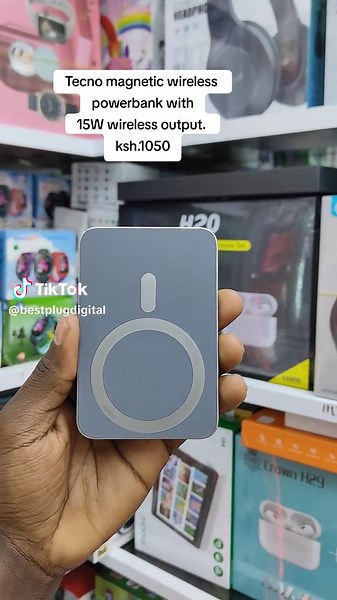 Tecno Magnetic Wireless Powerbank - 15W Output