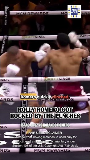 🥊 First round FIRESTORM! Isaac Cruz ROCKS Rolly Romero from the START!