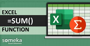 How to use Excel SUM function