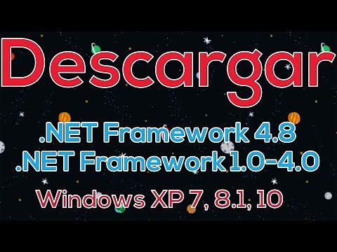 Descargar .NET FRAMEWORK 4.8 (1.0-4.0 XP) WINDOWS 7, 8, 8.1, 10 LINK DIRECTO