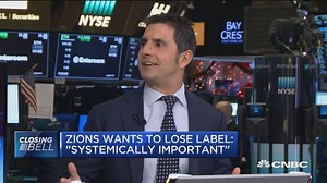 Wells Fargo Sr. Analyst on Zions: This is a sign of de-regulation