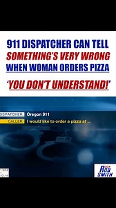 911 Dispatcher Can Tell Something Is VERY Wrong When Woman Orders Pizza! | Rob Smith