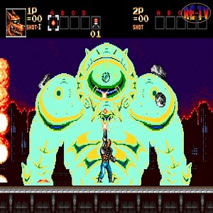 Contra Hardcorps The game is a side-scrolling run-and-gun. The objective of each stage is to reach the end, shooting enemies and fighting numerous bosses along the way. Players can choose between one of four unique player characters, which have their own unique weapons. #videogames #retrogaming #sega #arcade #classic #konami #nostalgia #gameplay #gaming | Retro-Entertainment TV