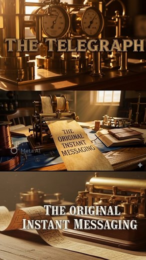 The First High-Speed Chat Machine! ⚡#history #telegraph #vintage #techhistory #raaztv #ytshorts