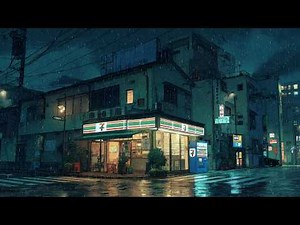 Chill Night Rain 🌧️ Lofi Deep Sleep Rain Ambience