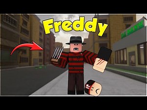ROBLOX DA HOOD AS FREDDY KRUEGER WITH FEATURES