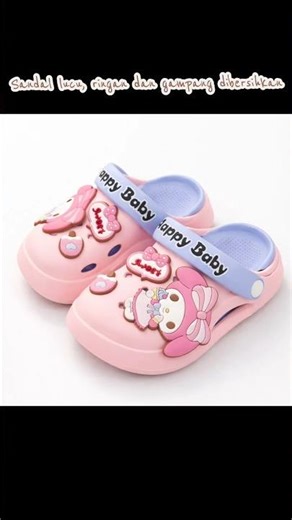 Sandal Anak Perempuan My Melody Anti Slip Sandal Bayi Empuk Lentur Nyaman