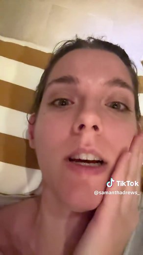 Samantha Drews Tired After 13‑Hour Shoot Day on TikTok