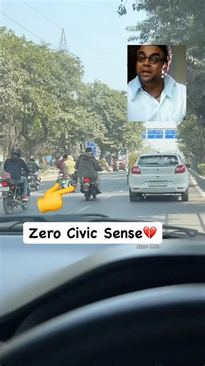 One more Zero Civic Sense Example😂💔 | Rules are equal for everyone #shorts #viral #yt | Akaro Moto