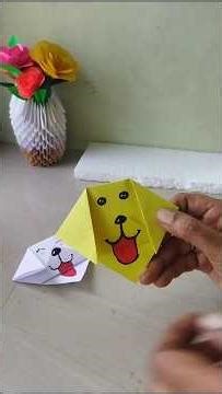 Easy Dog craft 🐕 #beautiful #craft