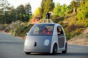 ​Google's driverless car ideas include airbags on the outside